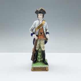 European Porcelain Military Figurine