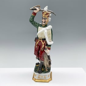 European Porcelain Military Figurine