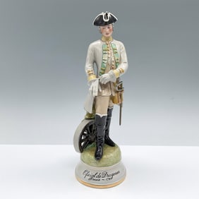 Sureda Porcelain Figurine, Oficial de Dragones Prusia-1795