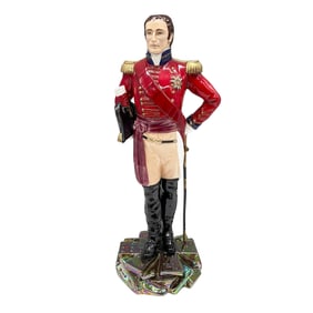 Michael Sutty Porcelain Figurine, Duke of Wellington 1805