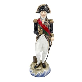 Michael Sutty Porcelain Figurine, Lord Nelson