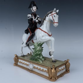Napoleonic General Porcelain Figurine