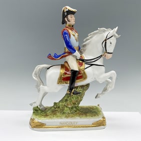 Scheibe-Alsbach Porcelain Military Figurine, Nansouty