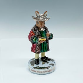 Royal Doulton Bunnykins, Christopher Columbus DB417 Platinum