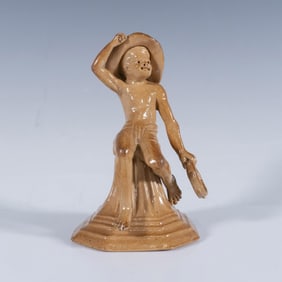 Doulton Lambeth George Tinworth Figurine, Boy Musician