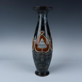 Royal Doulton Art Nouveau Stoneware Vase 8524