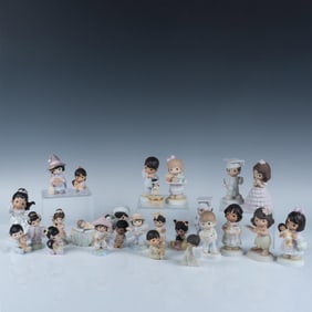 26pc Precious Moments Porcelain Figurines