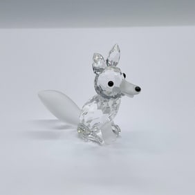 Swarovski Crystal Figurine, Fox