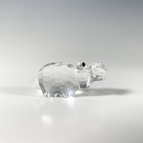 Swarovski Crystal Figurine, Hippopotamus