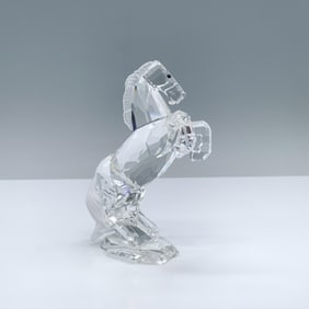 Swarovski Silver Crystal Figurine, White Stallion