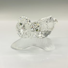 Swarovski Crystal SCS Figurine, Amour The Turtledoves