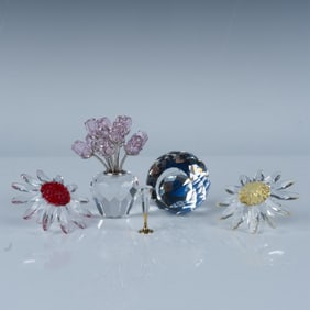 5pc Swarovski Crystal Figurine Grouping
