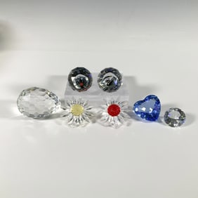 7pc Swarovski Crystal SCS Figurines & Paperweights
