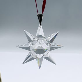 Swarovski Crystal Figurine, 1991 Christmas Ornament