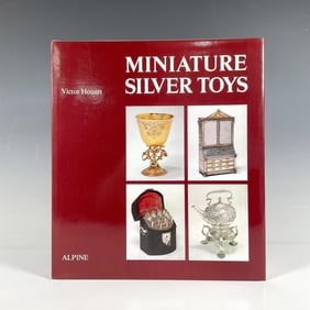 1st Ed. Victor Houart Hardcover Book, Miniature Silver Toys