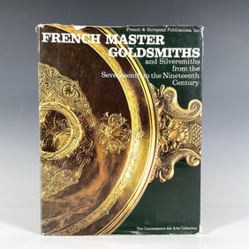 Jacques Helft Hardcover Book, French Master Goldsmiths
