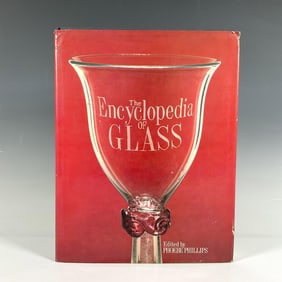 Phoebe Phillips Hardcover Book, The Encyclopedia of Glass