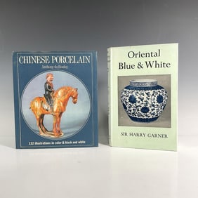 2 Assorted Non Fiction Books on Chinese Porcelain