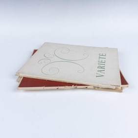 3pc French Journals Collection, Variete