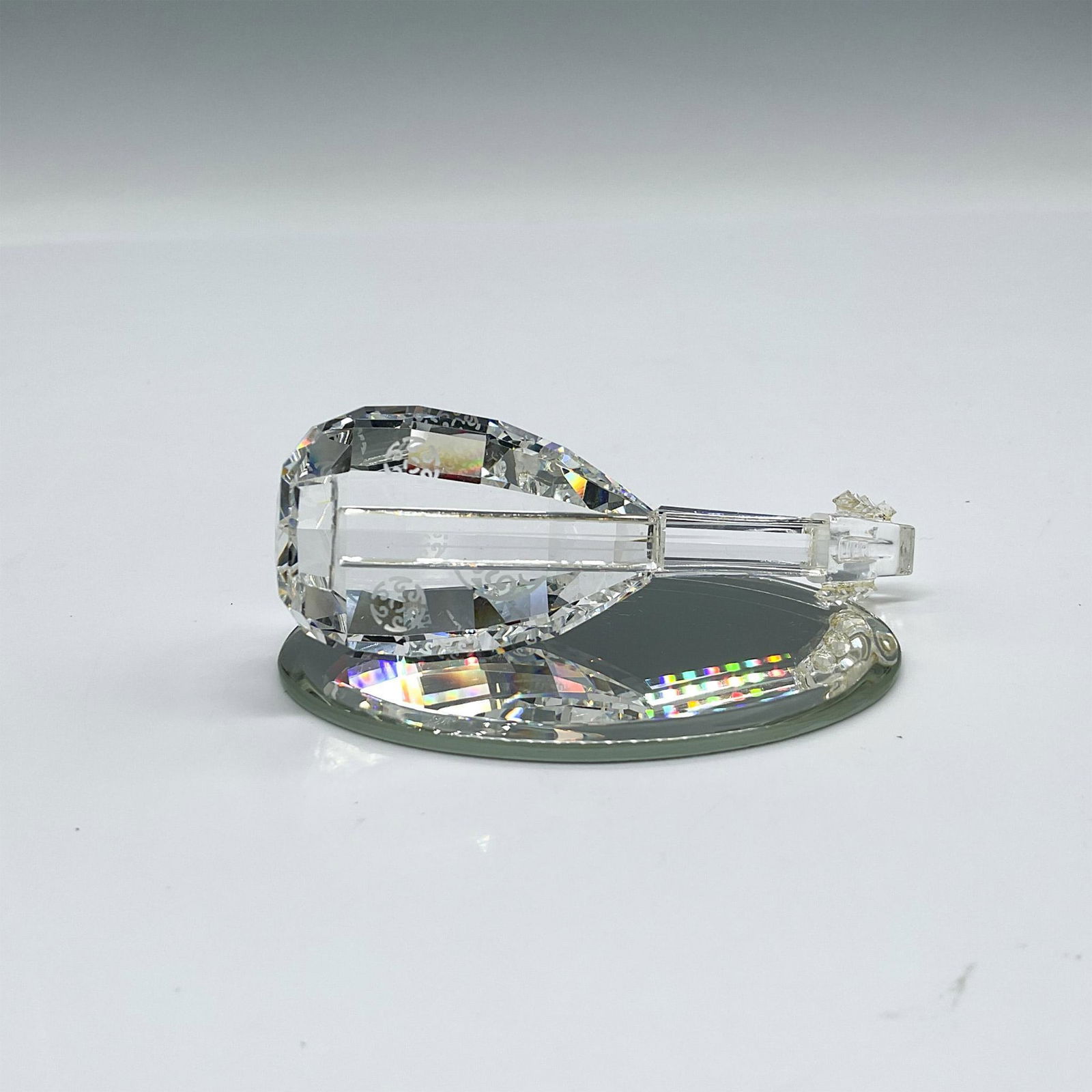 Swarovski Silver Crystal Figurine, Lute (1 of 5)