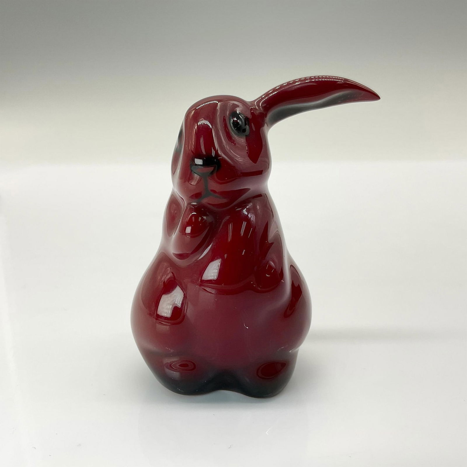 Lop-Eared Rabbit, Small - HN108 - Royal Doulton Flambe Animal Figure (1 of 4)