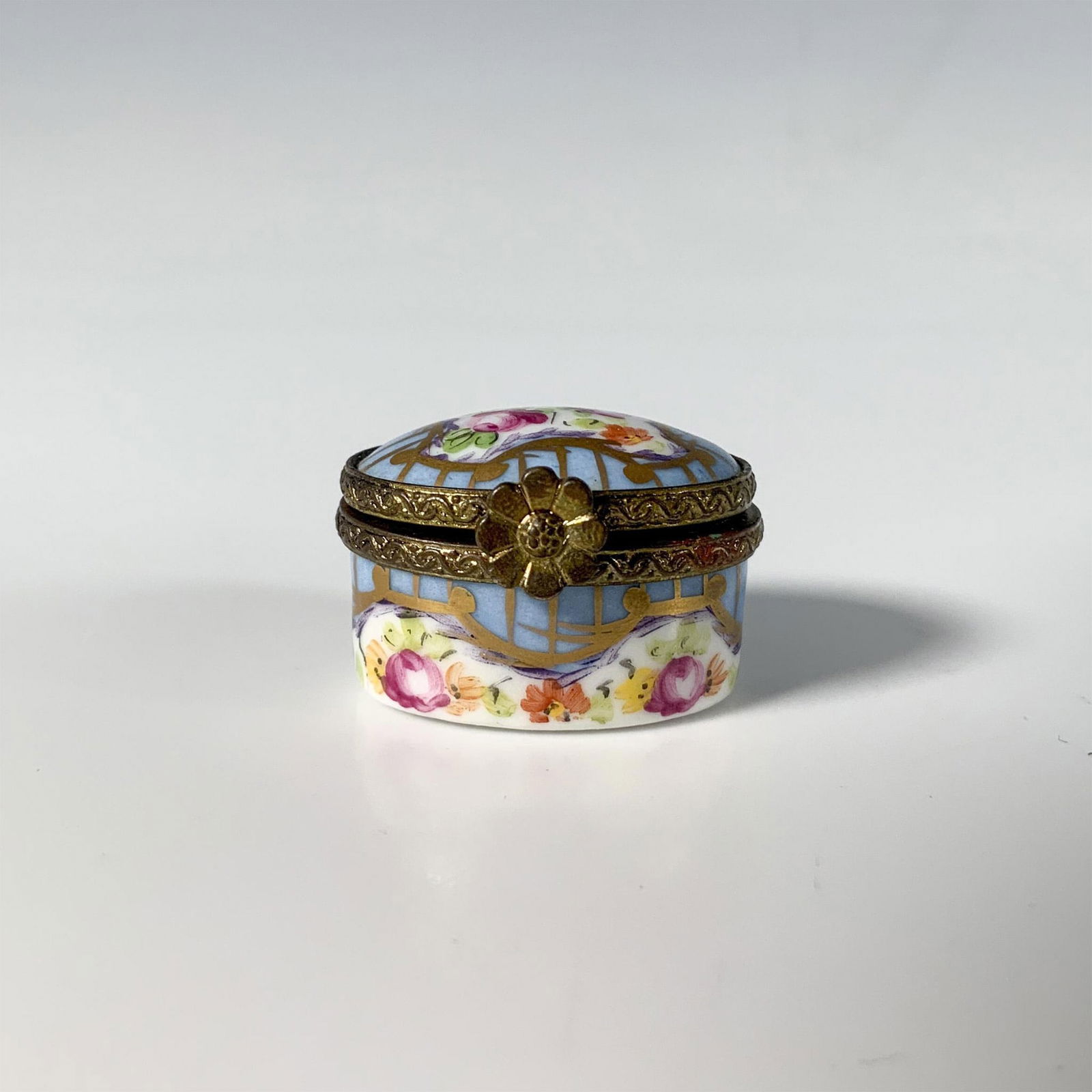 Limoges Porcelain Keepsake Box, Happy Birthday (1 of 5)