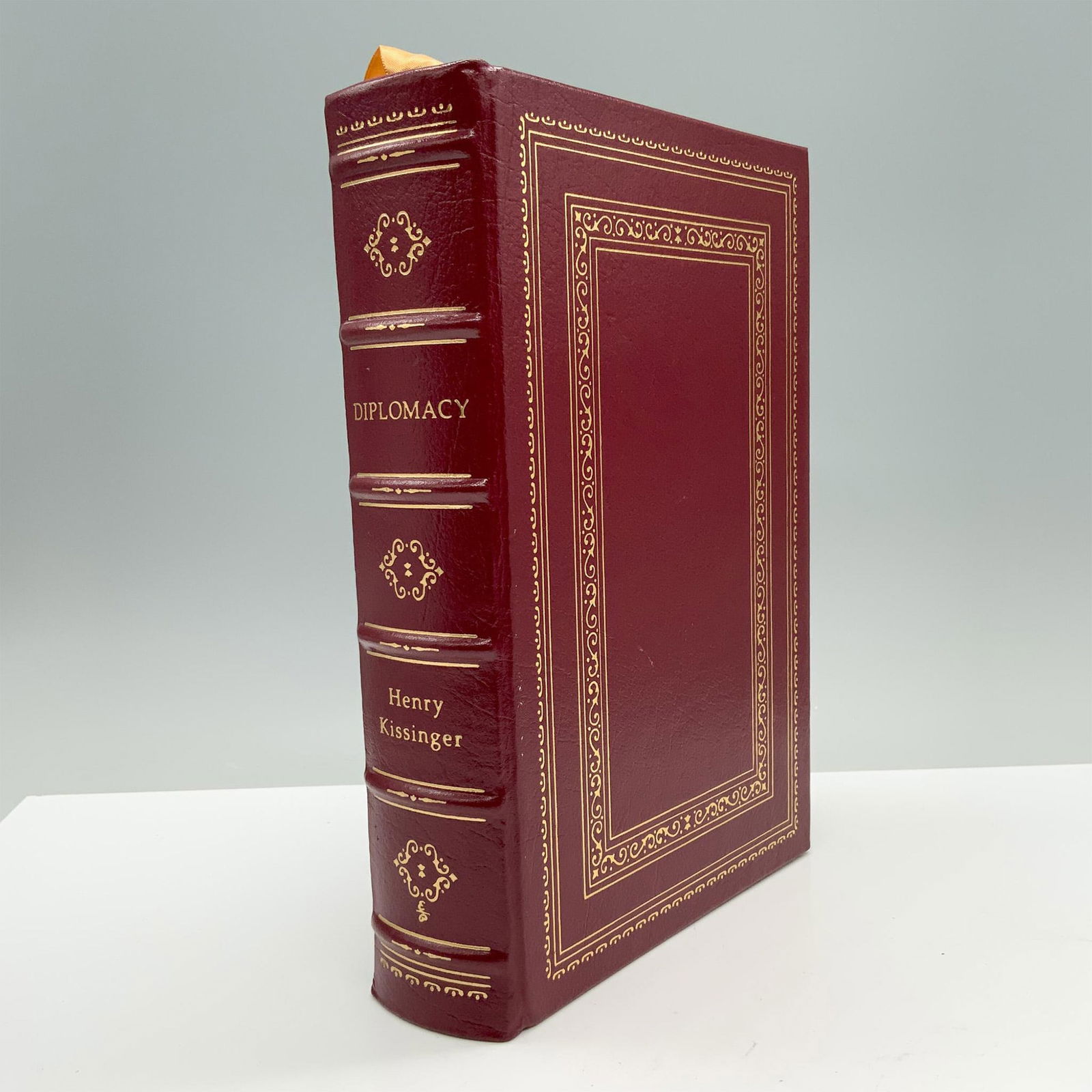 Signed Henry Kissinger Easton Press Leather Bound Book (1 of 4)