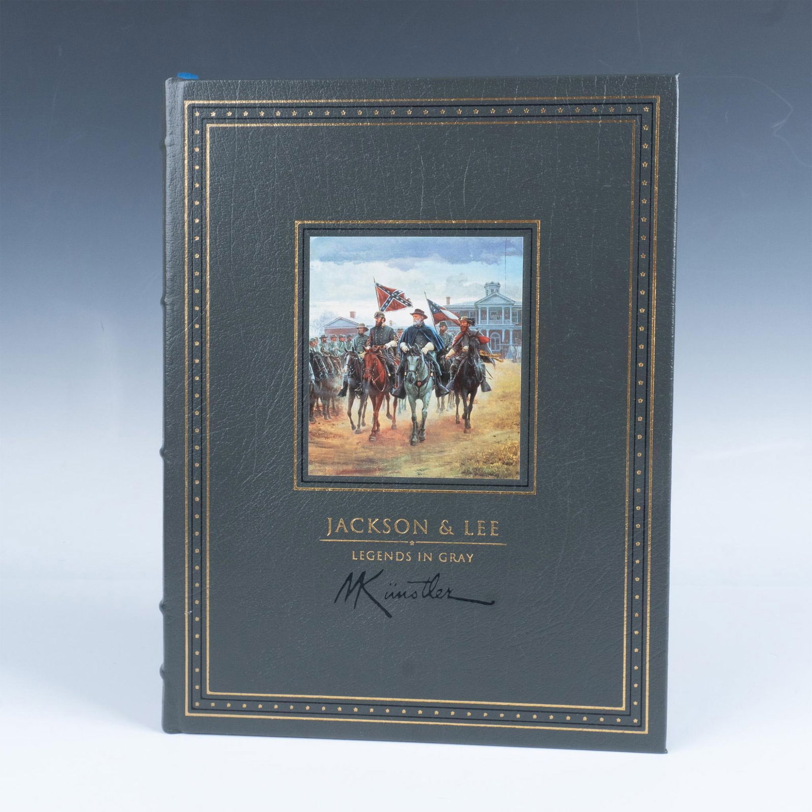 1st Ed. Signed by Mort Kunstler Book, Jackson & Lee (1 of 4)