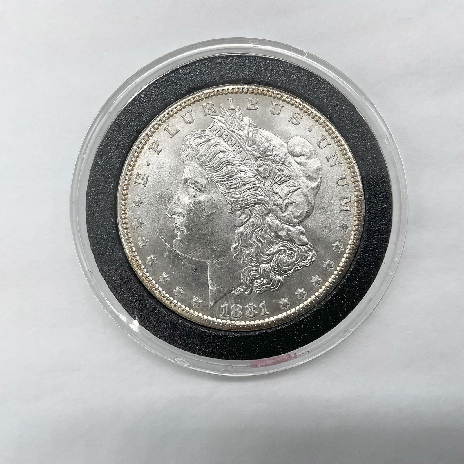 1881-S Morgan Silver Dollar Uncirculated 60 (1 of 3)
