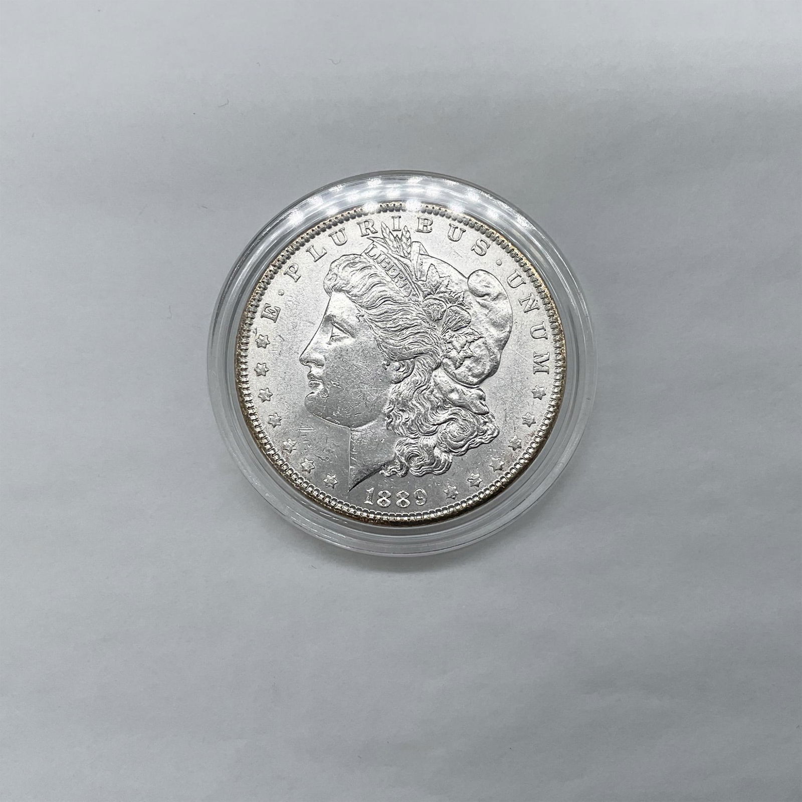 1889 Morgan Silver Dollar Uncirculated (1 of 2)