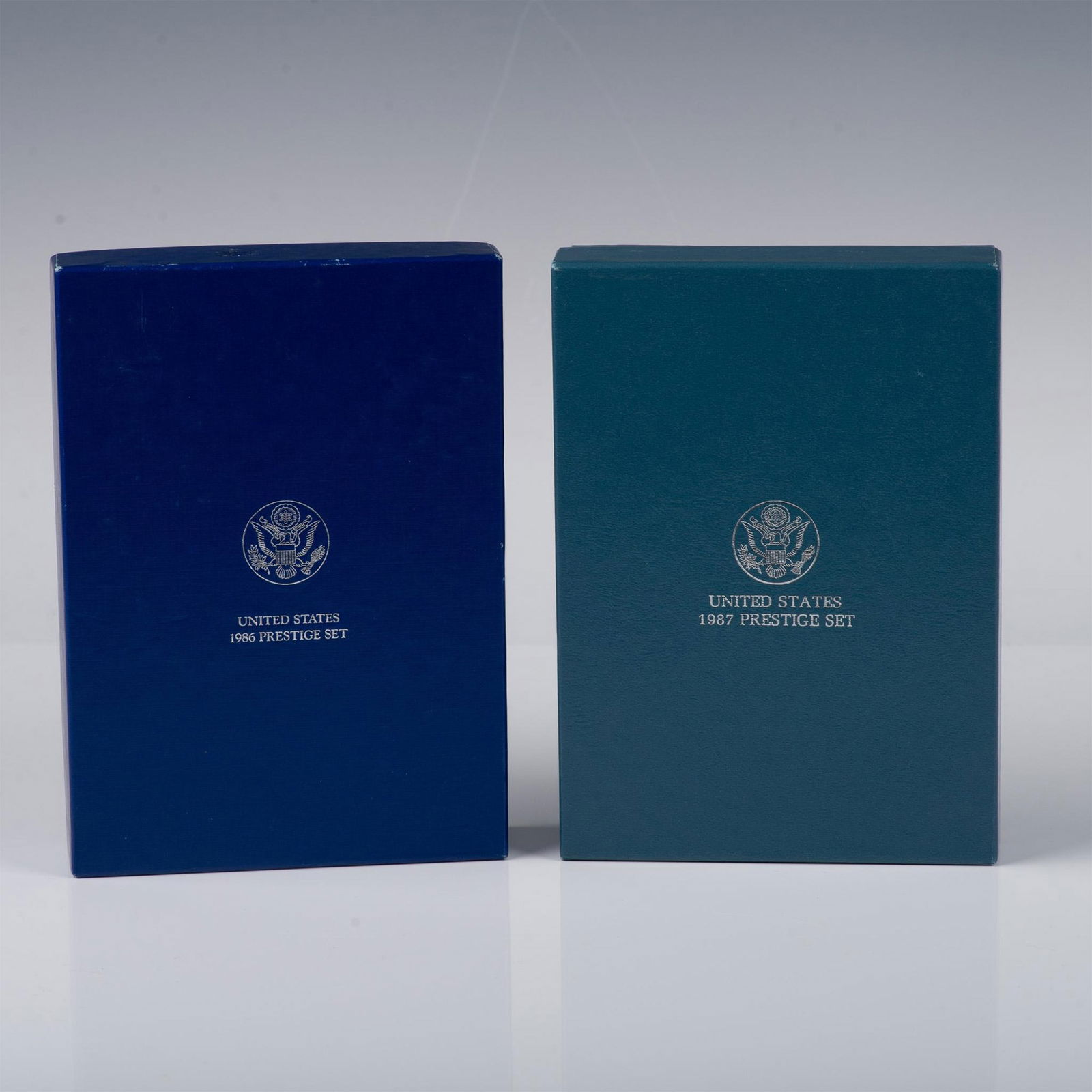 2pc 1986-S and 1987-S US Mint Prestige Sets (1 of 14)