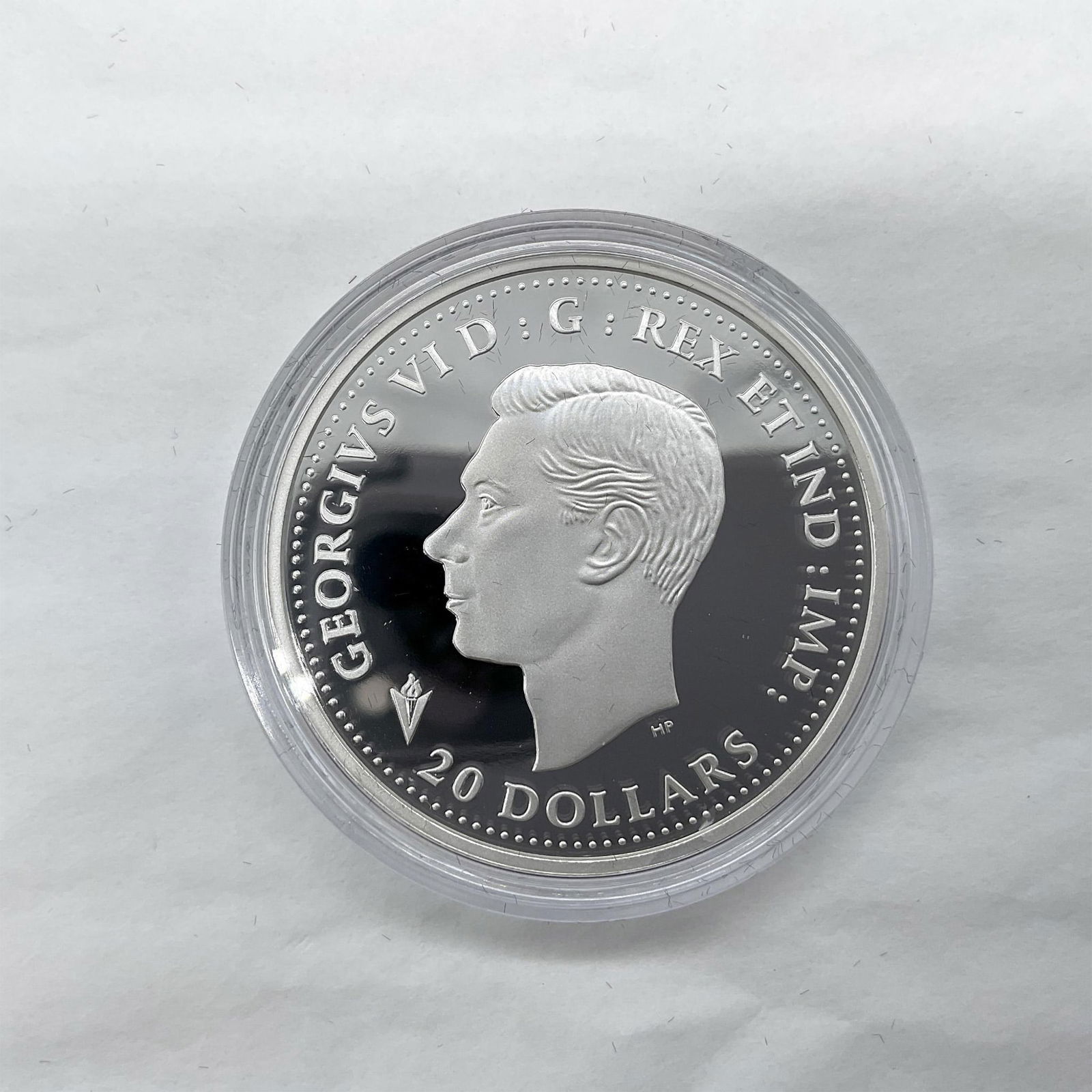 2020 Canada 20 Dollars WWII Victory in Europe Silver Coin (1 of 3)