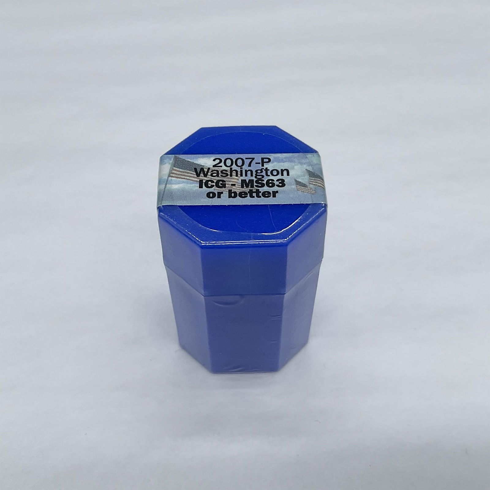 2007-P 1 Half-Roll Washington State Quarters Sealed ICG MS63+ (1 of 3)