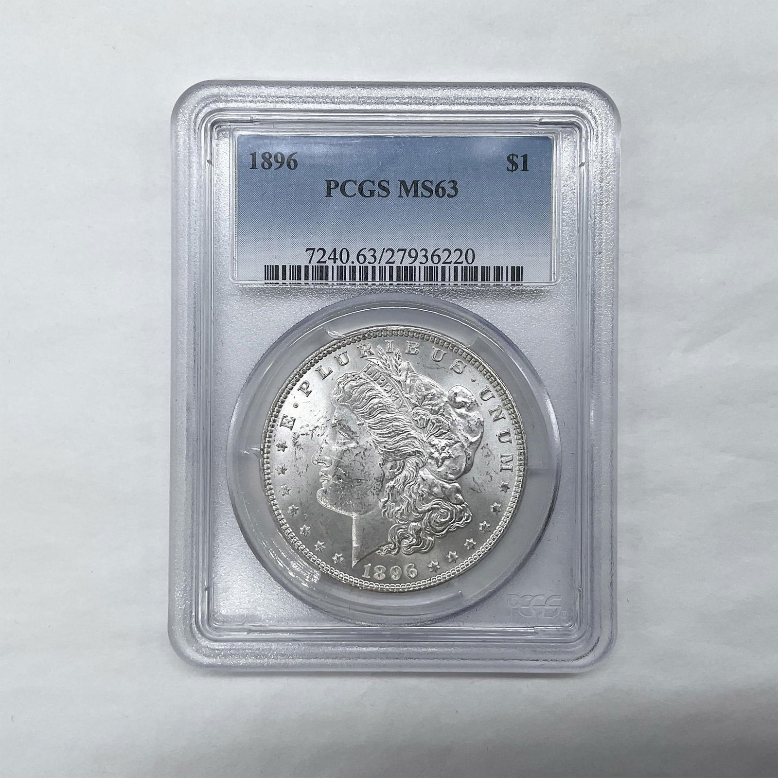 1896 Morgan Silver Dollar MS63 PCGS (1 of 3)