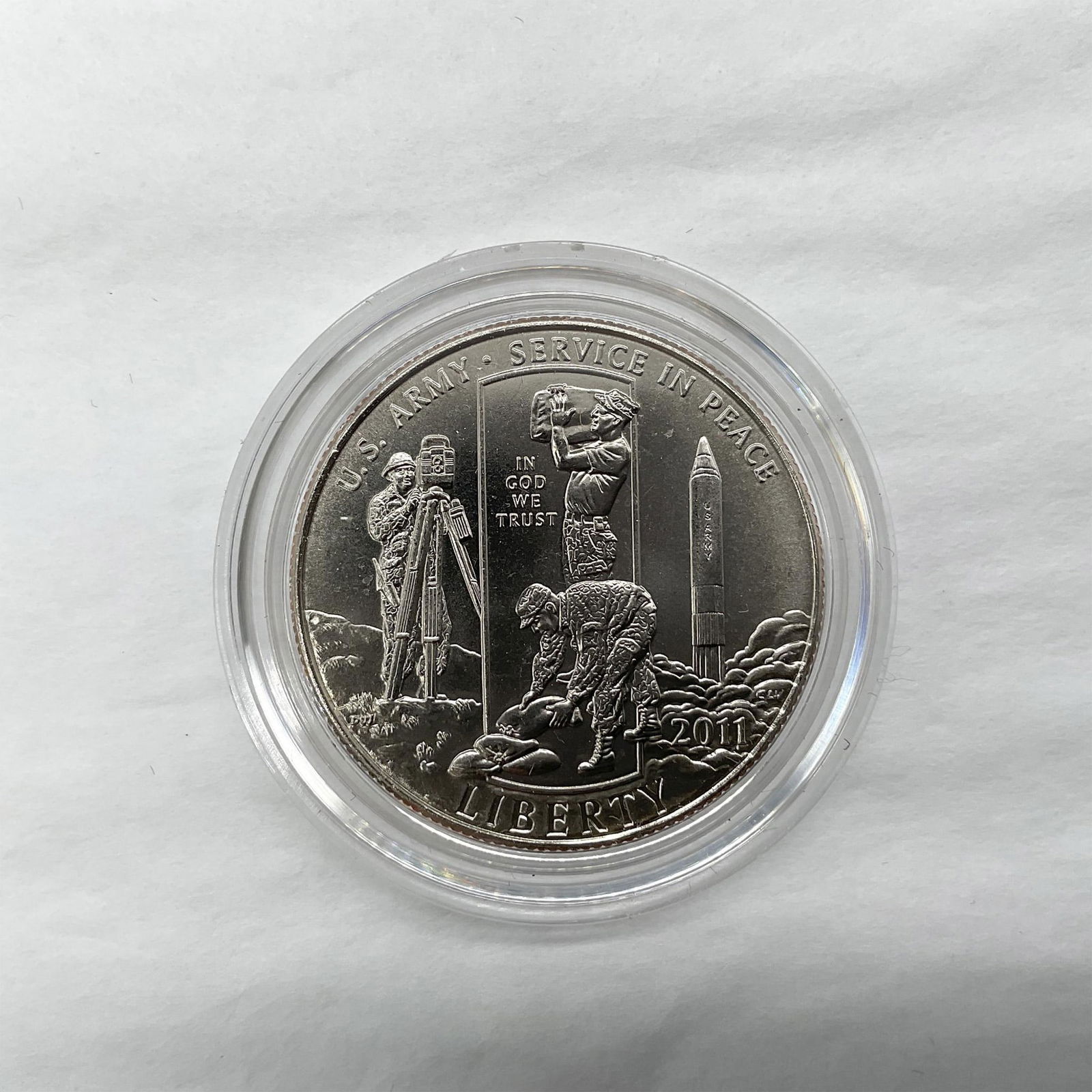 2011-D US Army Commemorative Clad Half Dollar Coin Uncirculated (1 of 3)