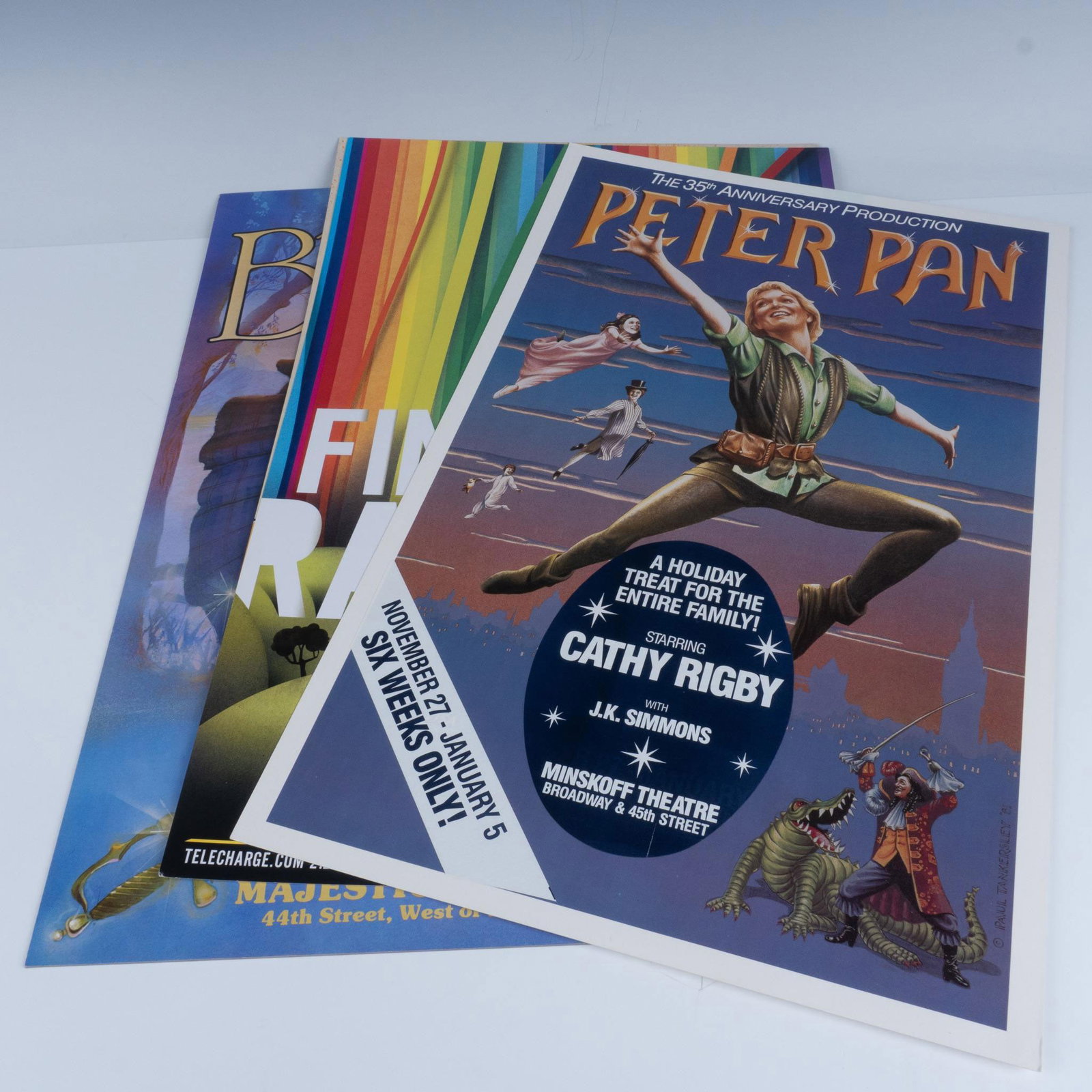 4pc Vintage Fantasy Broadway Musicals Window Posters (1 of 3)