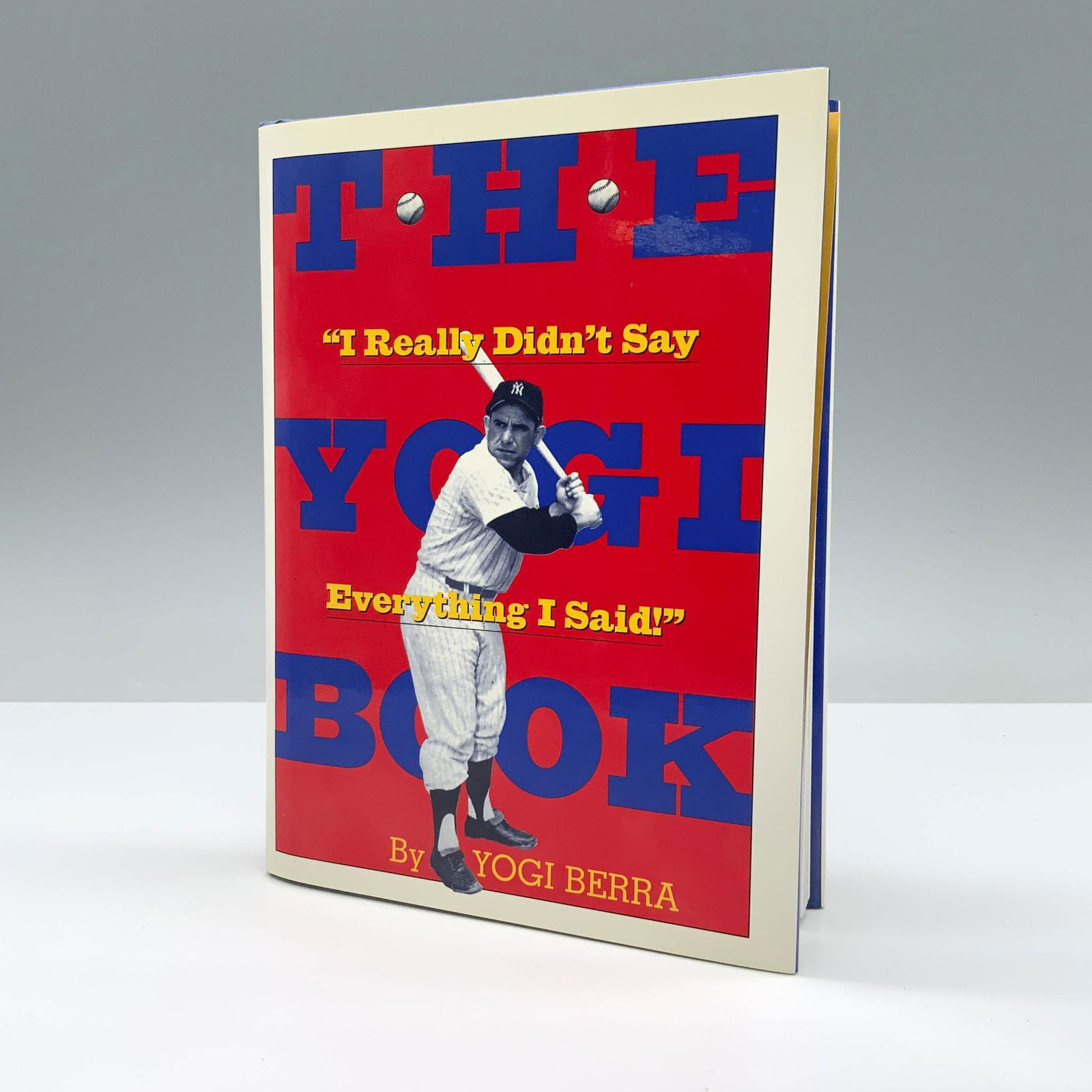 1st Ed. Signed Yogi Berra Hardcover Book, The Yogi Book (1 of 5)