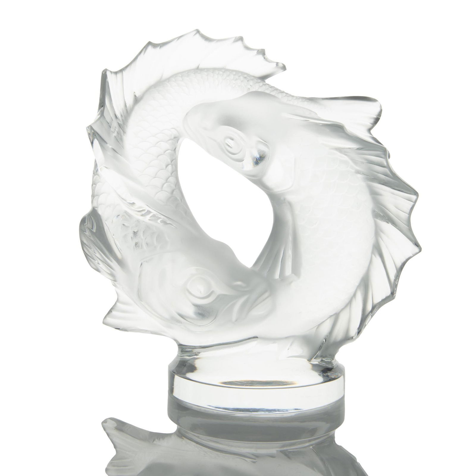 Lalique Crystal Sculpture, Double Fish (1 of 11)