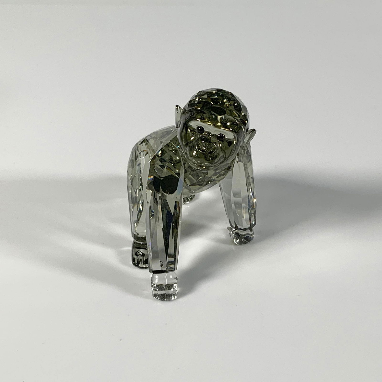 Swarovski Crystal Figurine, Gorilla Baby (1 of 5)
