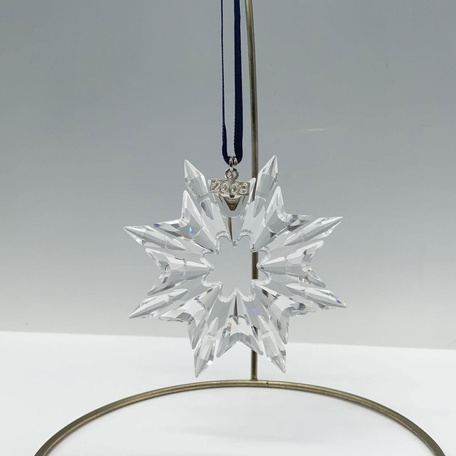 Swarovski Crystal 2003 Christmas Ornament (1 of 3)