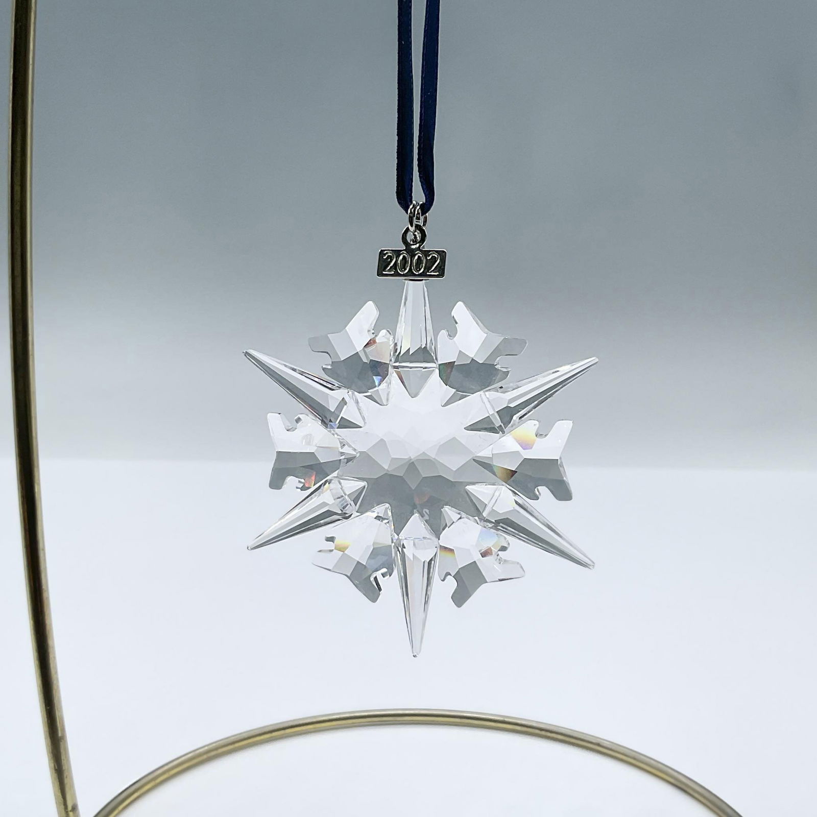 Swarovski Crystal Figurine, 2002 Christmas Ornament (1 of 3)