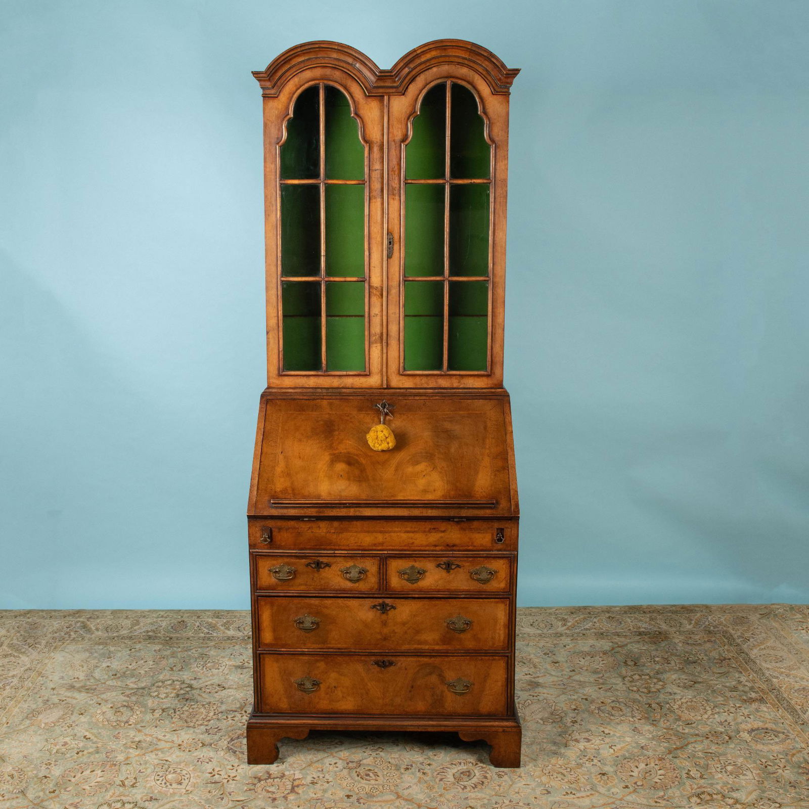 Vintage Henredon Walnut Secretary Writing Desk (1 of 20)