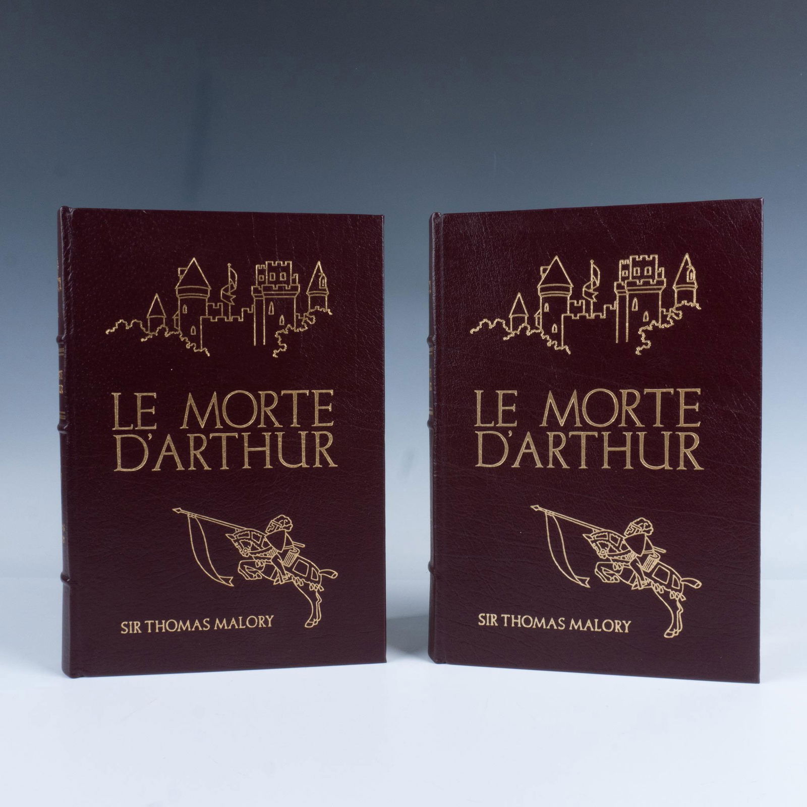 2 Volumes of Sir Thomas Malory Books, Le Morte D'Arthur (1 of 3)