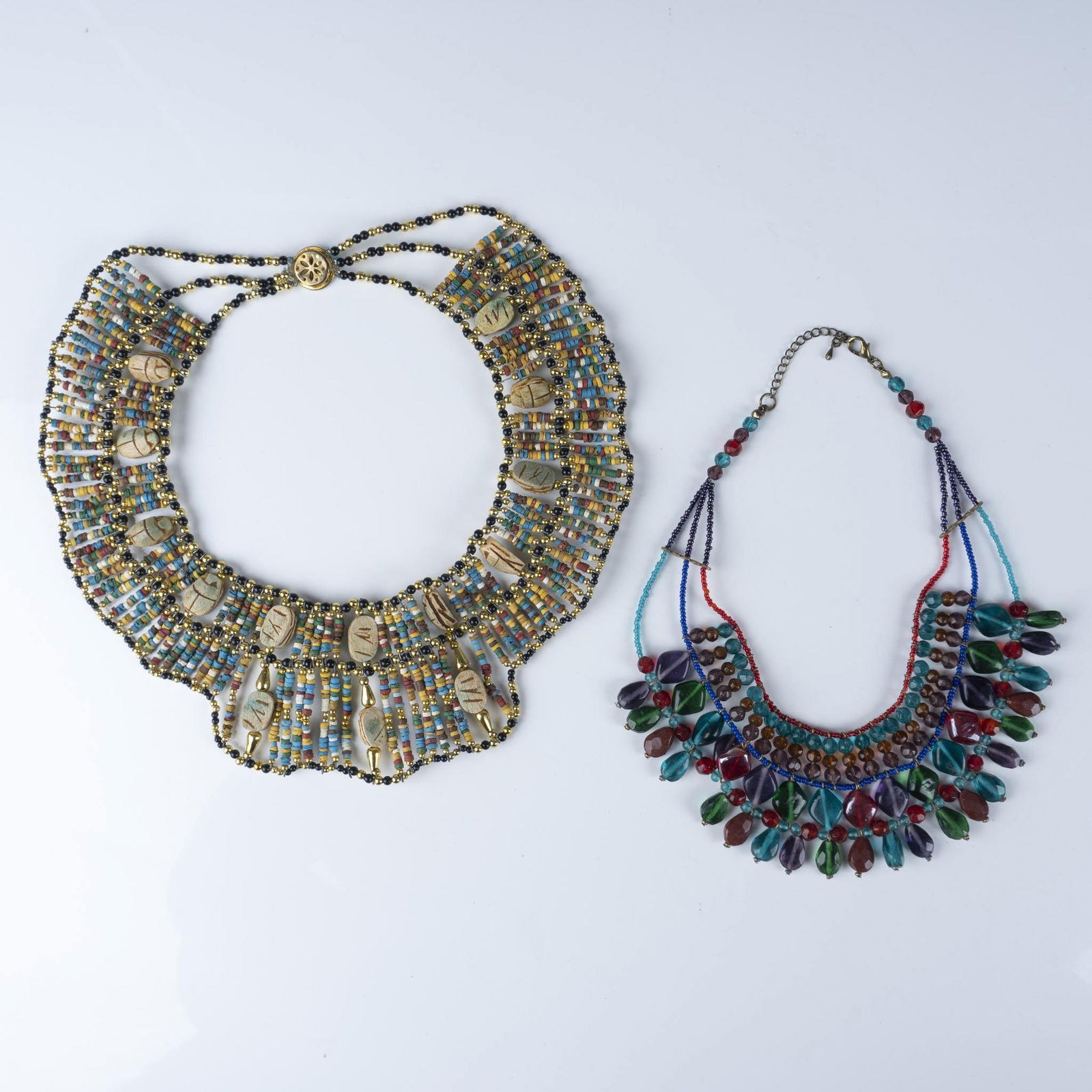 2pc Egyptian Style Collar Style Necklaces (1 of 6)