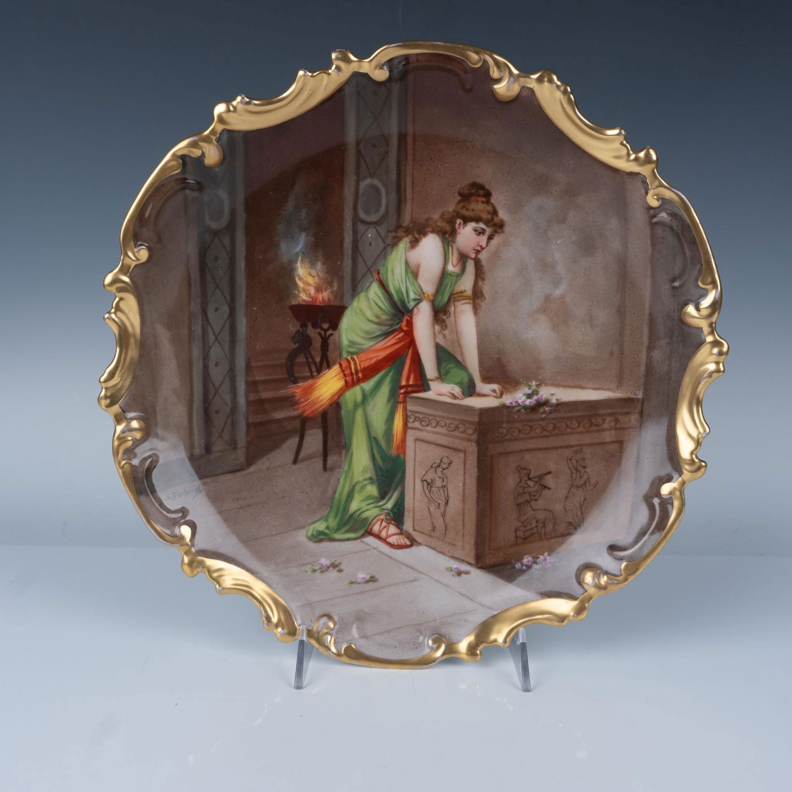 Coronet Limoges Porcelain Decorative Charger (1 of 5)