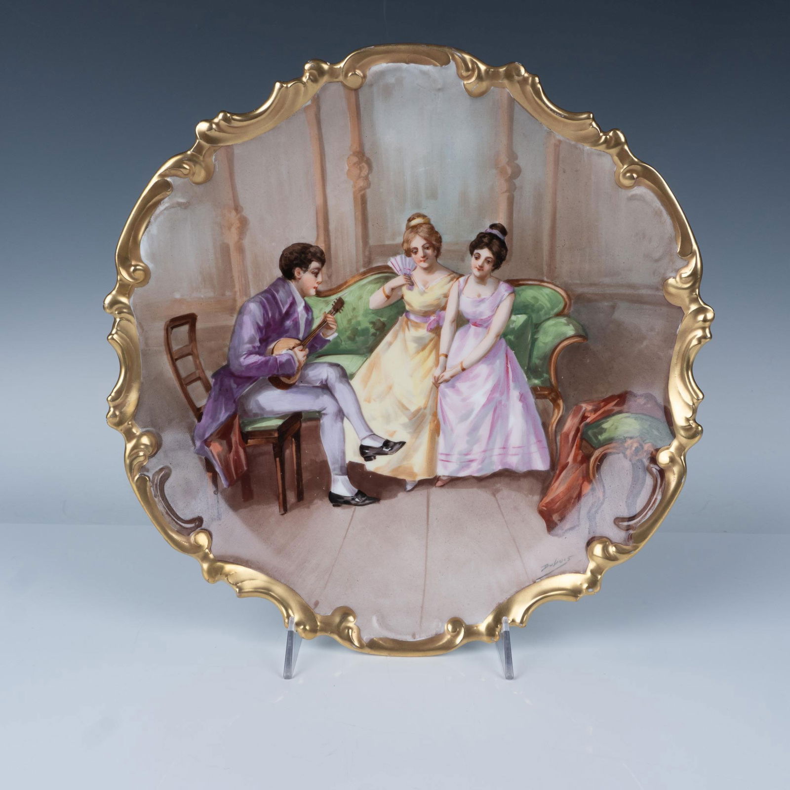 LDBC Limoges Porcelain Decorative Wall Plate (1 of 6)