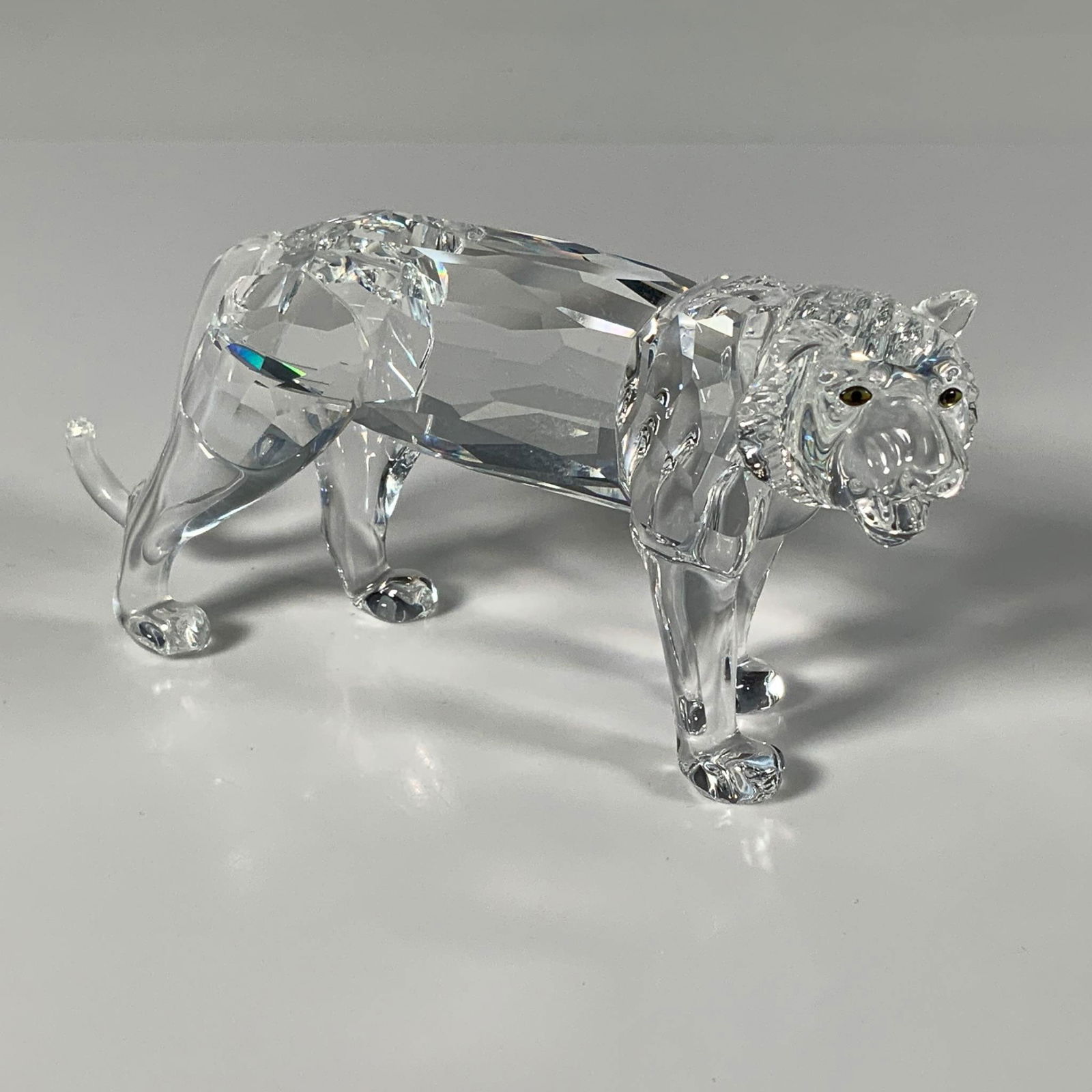 Swarovski Crystal Figurine, Tiger (1 of 3)