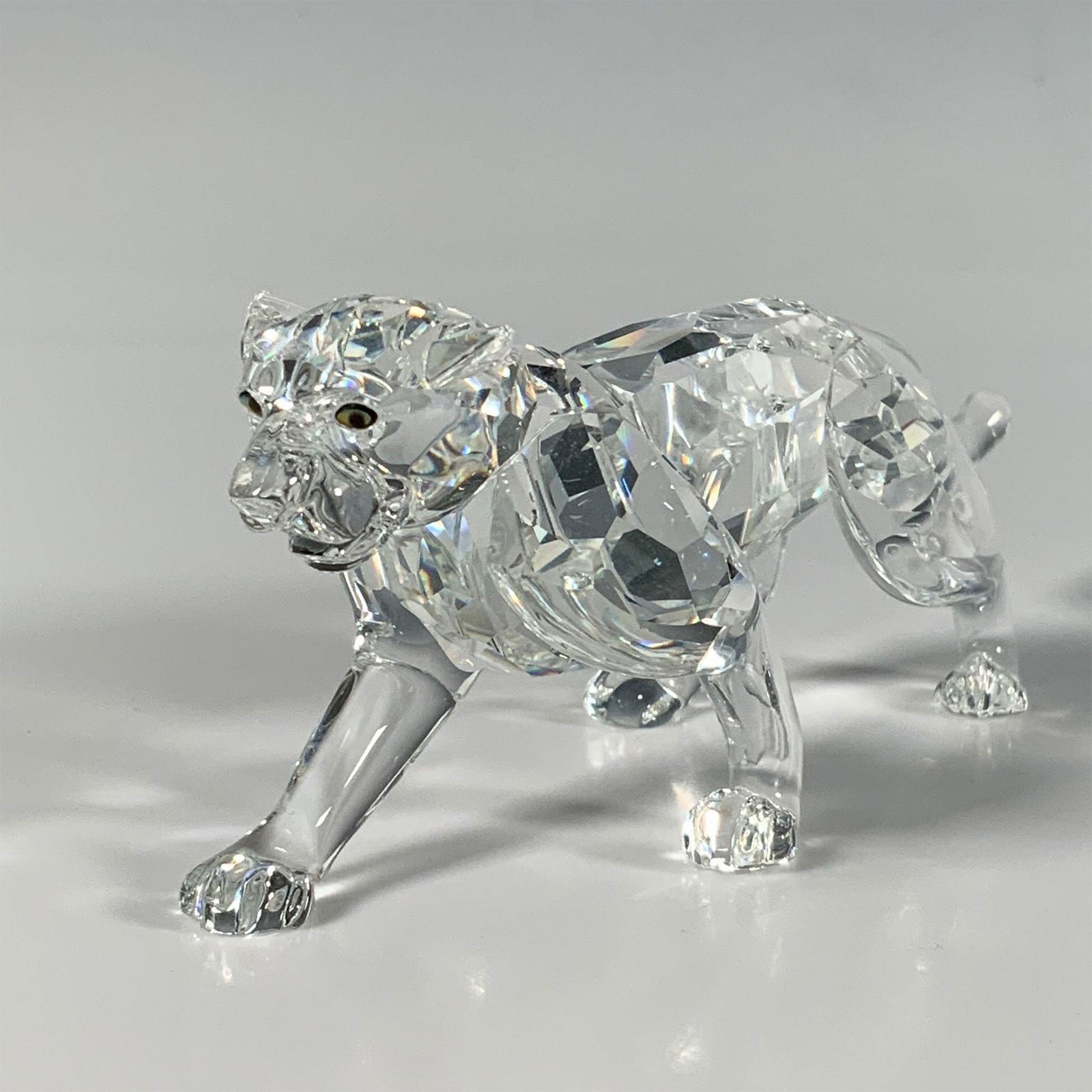 Swarovski Crystal Figurine, Leopard (1 of 3)