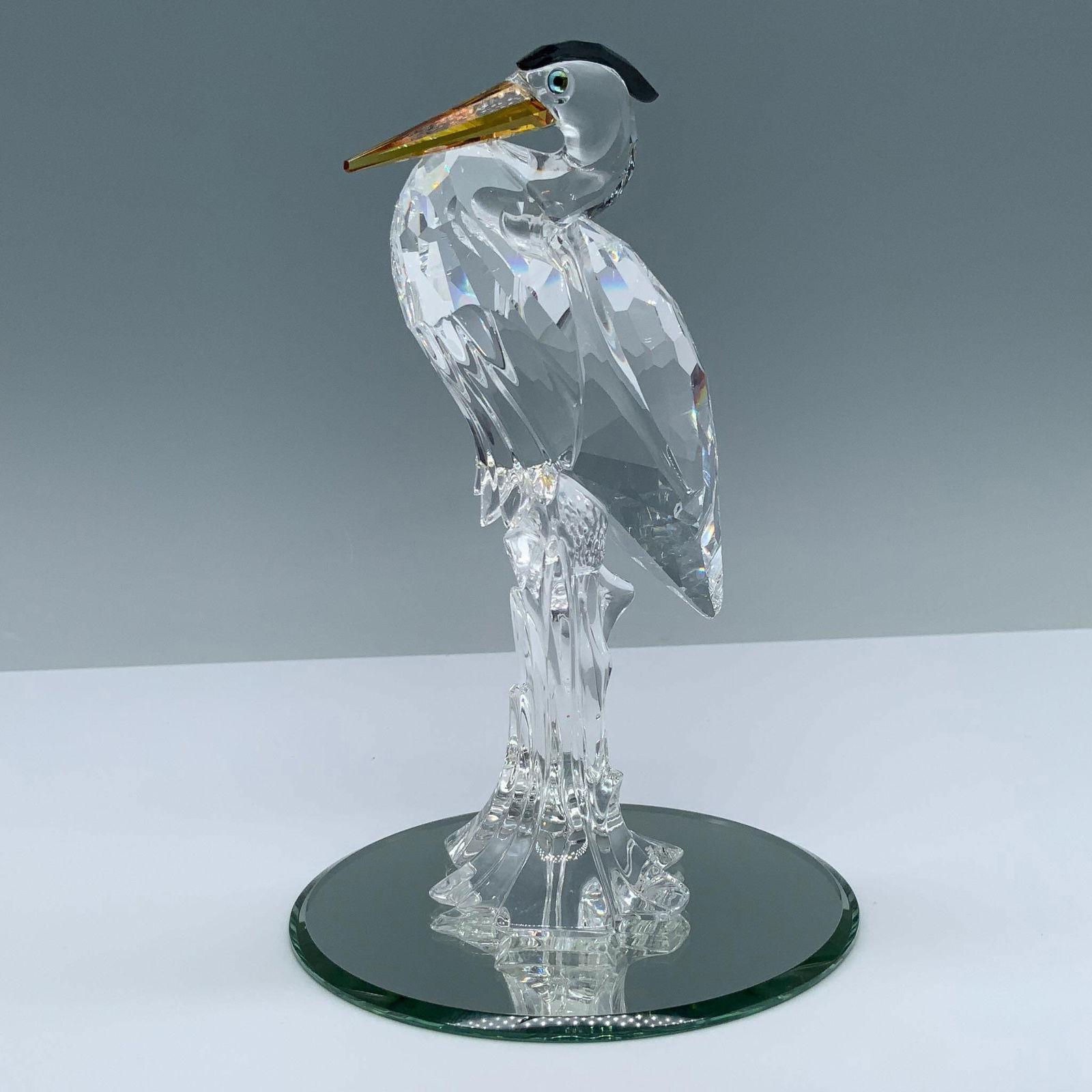 Swarovski Silver Crystal Figurine, Heron (1 of 4)