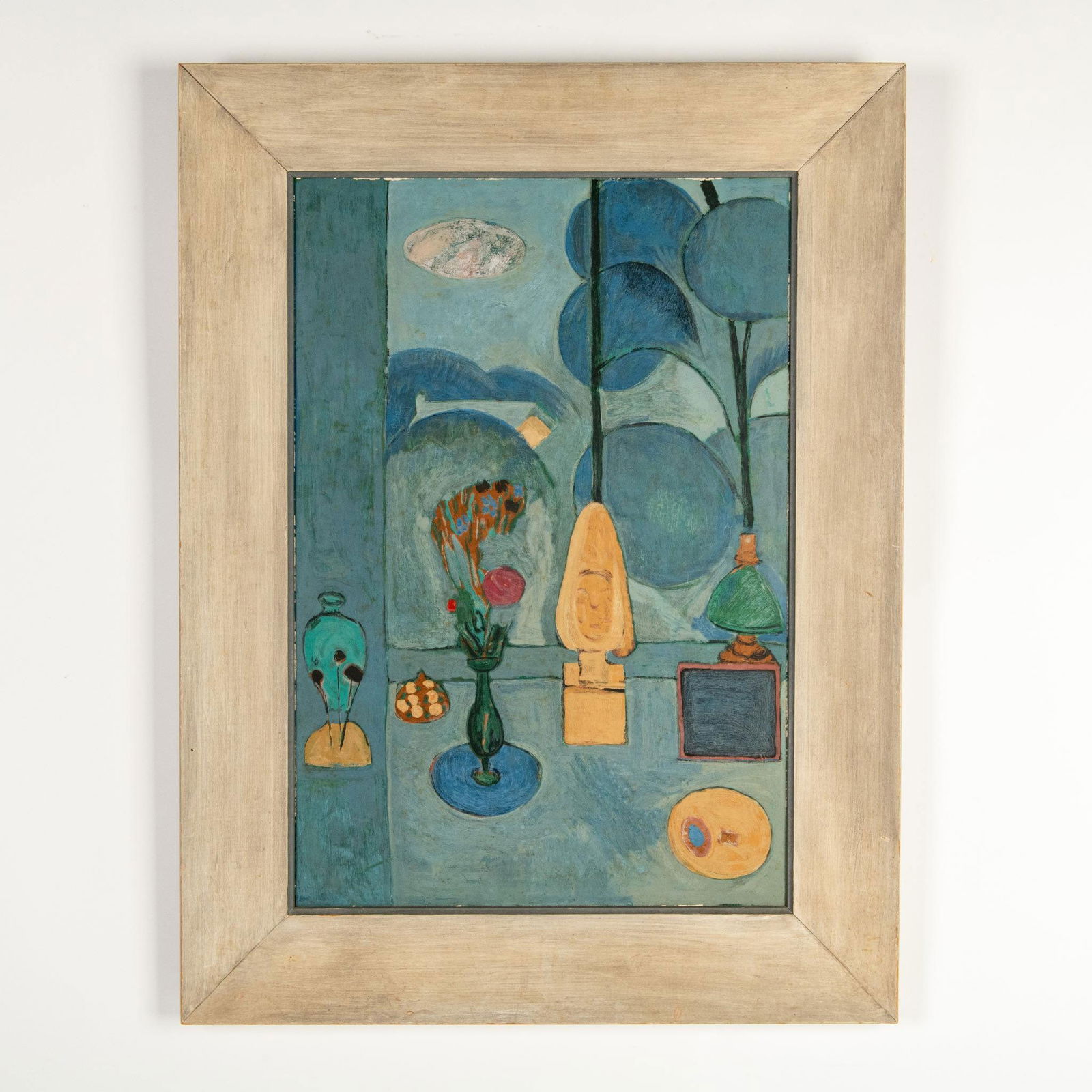 After Henri Matisse, Oil on Board, The Blue Window, Signed (1 of 10)